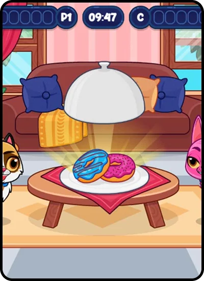 Funny Food Duel Gameplay